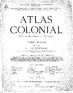 Atlas colonial, Souce Gallica BnF